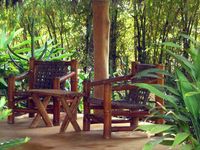 Terrace of the Hotel LA RESIDENCIA DEL PASEO - Las Terrenas - Dominican Republic